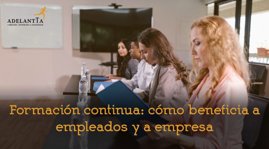 empleados en una formacion