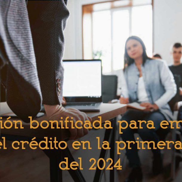 formación bonificada empresas uso crédito 2024 recursos humanos plan de formación talento adelantta