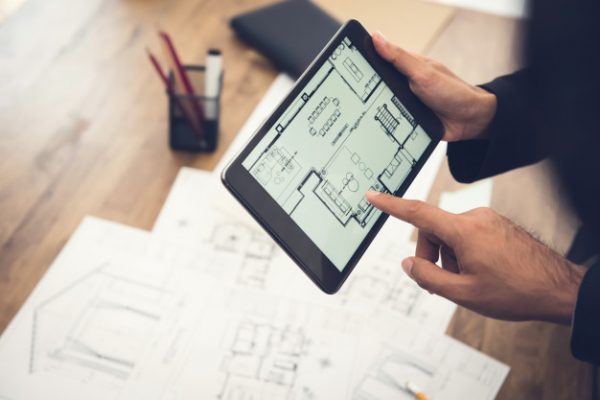 Utilizar aplicaciones de diseño asistido por ordenador para la elaboración de planos de construcción